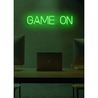 Game on Neon Ready for Challenge and Excitement