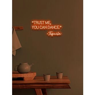 Trust Me You Can Dance Party Neon Confidence