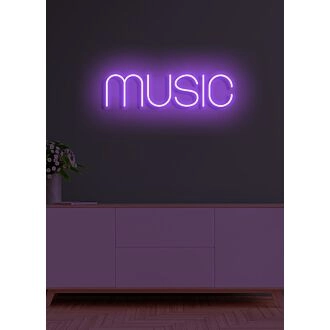 Music Neon Symphony for Melodic Environments