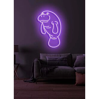 Seekuh Verspielt Neon für Einzigartige Räume