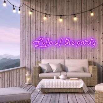 Life Of The Party Energetic Neon for Social Spaces