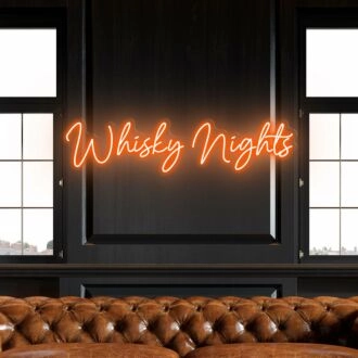 Whisky Nights Ambient Neon for Bars and Pubs