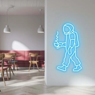 Space Coffee - Nehmen Sie Ihre Kaffeepause mit Neon ins Weltall