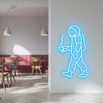 Space Coffee Take Your Coffee Break to Outer Space with Neon