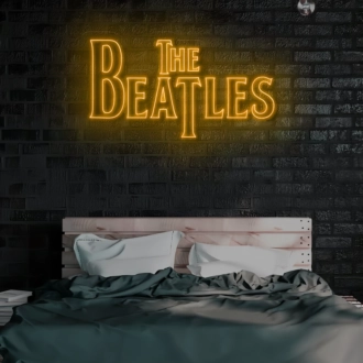 The Beatles Neon Sign: Light Up Your Space with Timeless Musical Vibes