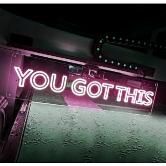 You Got This: Shine Bright with Neon Confidence