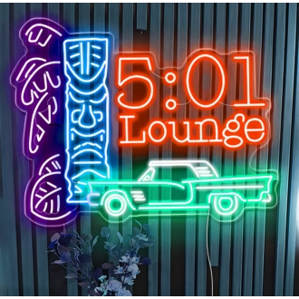 Customize Lounge: Light Up Your Space with Neon Relaxation