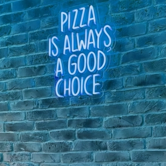 Pizza Is Always A Good Choice: Light Up Your Space with Neon Flavor