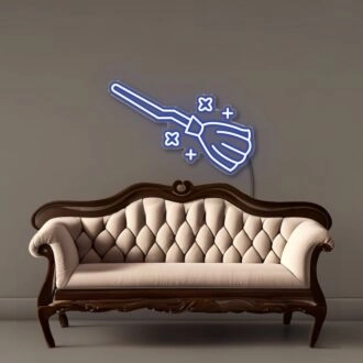 Broom Stick Neon Signs