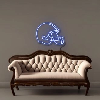 American Football Helm LED-Neon