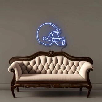Football Helmet Led Neon
