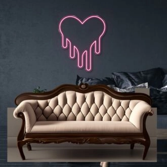 Melting Heart Led Neon