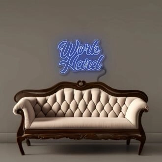 Work Hard Led Neon