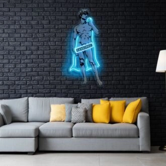 Shameless David Neon X Acrylic Artwork