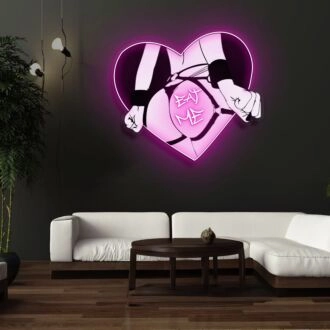 Eat Me Neon X Acrylic Artwork