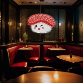 Rindfleisch-Sushi-Delight-LED-Neonschild-Licht-Pop-Art