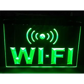 WiFi Hanging Neon Sign