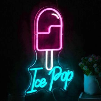 Customize Refreshing Ice Pop Neon Sign