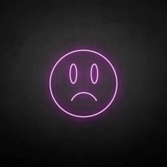 'Wry Smile' neon sign