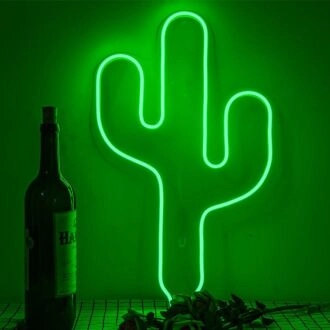 Cactus Neon Sign