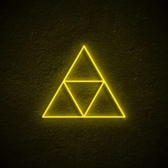 Triforce-Neonschild für Gamer und Zelda-Fans