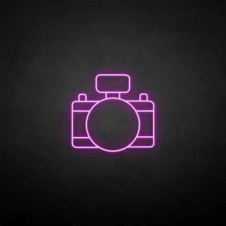 Digital Camera' neon sign