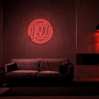 Disco Neon Sign for Fun and Festive Spaces