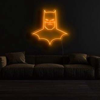 Batman Neon Sign for Superhero Fans