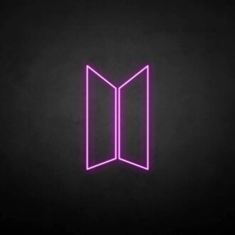 Mirror Gate' neon sign