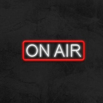 On Air Neon Sign for Studios and Broadcasting Spaces
