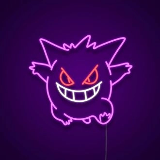 Gengar V1 Neon Sign for Anime Fans