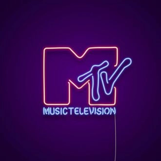 MTV Neon Sign for Music Lovers