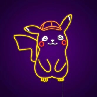 Pikachu-Neonschild für Anime-Fans