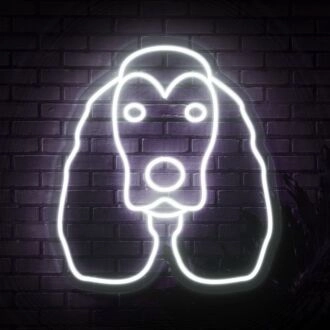 Cockerspaniel Neon Sign for Pet Lovers