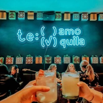 Te Amo Tequila Neon Sign for Fun and Social Spaces
