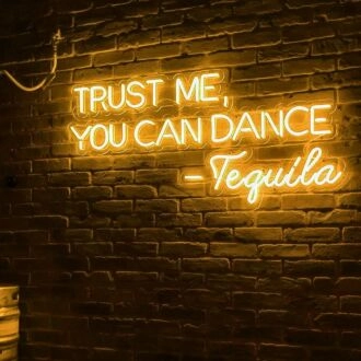 Tequila Neon Light for Bars and Social Spaces