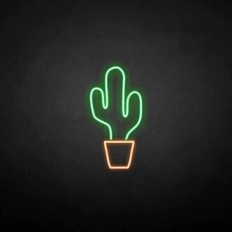 'Cactus' neon sign