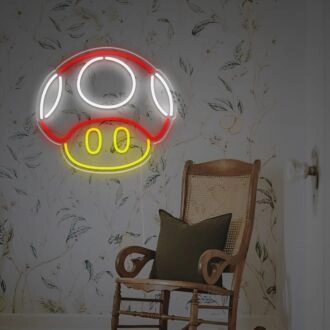 Anime-Pilz-LED-Neonschild für Anime-Fans