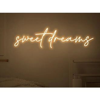 Sweet Dreams Neon Sign for Peaceful and Relaxing Bedrooms