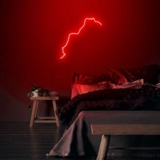 Sexy Damenfigur Minimalistische Kunst Neonschild für Künstlerische und Mutige Räume