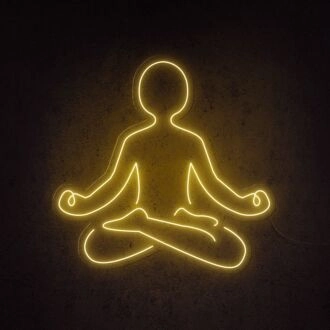 Meditate Neon Sign perfect for yoga and meditation rooms