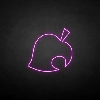 'Leaf' neon sign