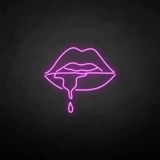 Drool2' neon sign