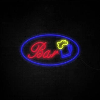 Bar Beer Neon Sign ideal for bar and pub settings