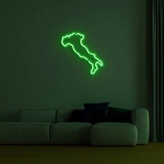 Italy Neon Sign for Travel Enthusiasts
