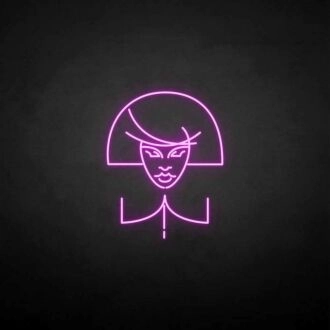 'Cleopatra' neon sign