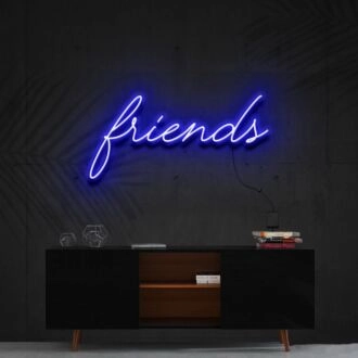 Friends Neon Sign for TV Show Fans and Cozy Decor
