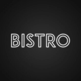 Bistro Neon Sign for Restaurants