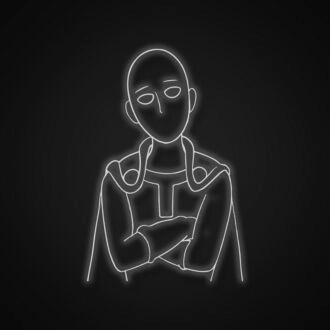 Saitama Neonschild für Anime-Fans