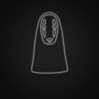 No-Face Neonzeichen für Anime-Fans